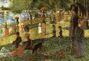 Georges Seurat The Grand Jatte of Sunday afternoon oil painting